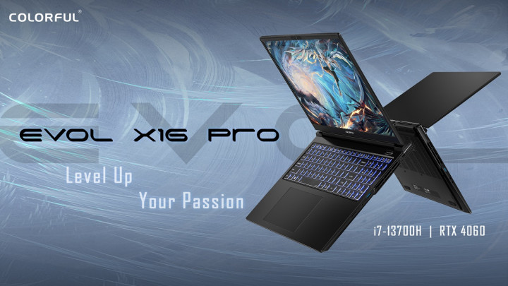 Colorful Punya Laptop Gaming EVOL X16 Pro, Pakai GeForce RTX 4060