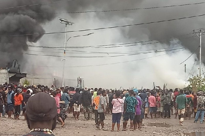 Panah Petugas, 10 Orang di Wamena Terpaksa Ditembak