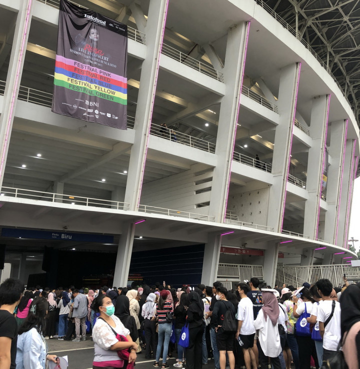 Konser Raisa di GBK Dihadiri 42 Ribu Penonton