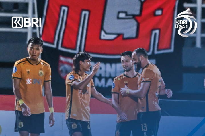 Brace Matias Mier Pastikan Kemenangan Bhayangkara FC di Kandang Borneo