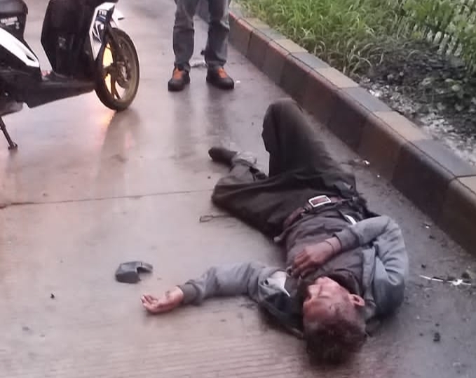 Pria Bersimbah Darah Tergeletak di Tangerang Korban Tabrak Lari Bukan Begal