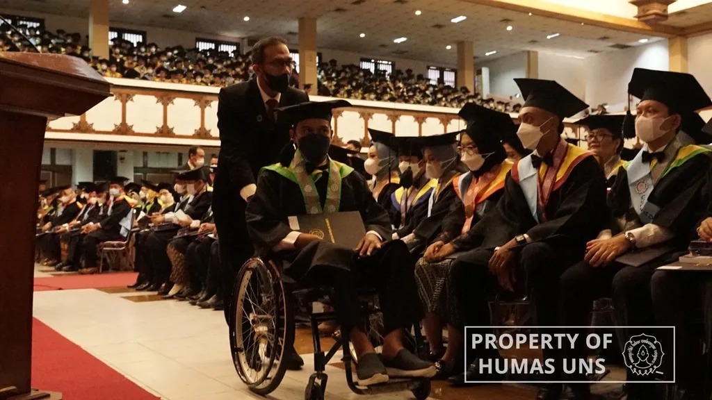 Wisuda UNS periode I tahun 2023. Foto: UNS