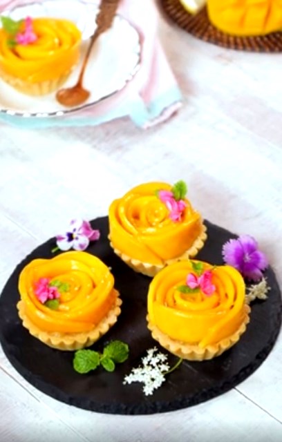 Kue Mini Mango Tarts, Pas Banget Buat Antaran Calon Mertua