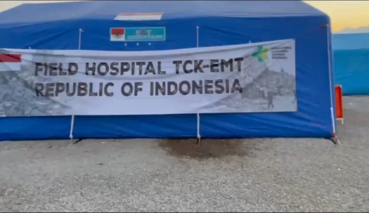 RS Lapangan Indonesia Diserbu Pasien Gempa Turki Jelang Akhir Layanannya