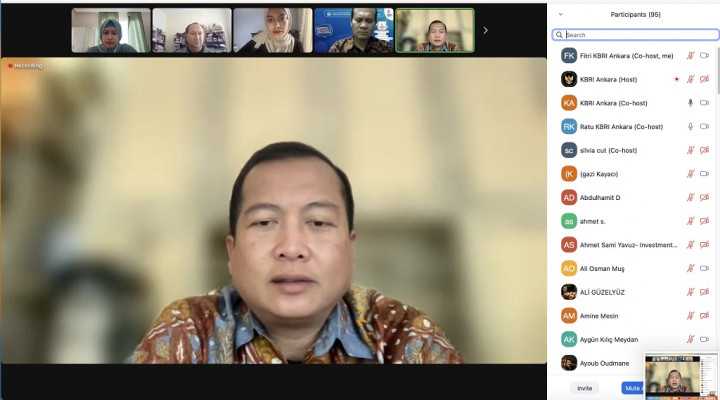 Peserta BIPA di KBRI Ankara Heningkan Cipta untuk Korban Gempa Turki