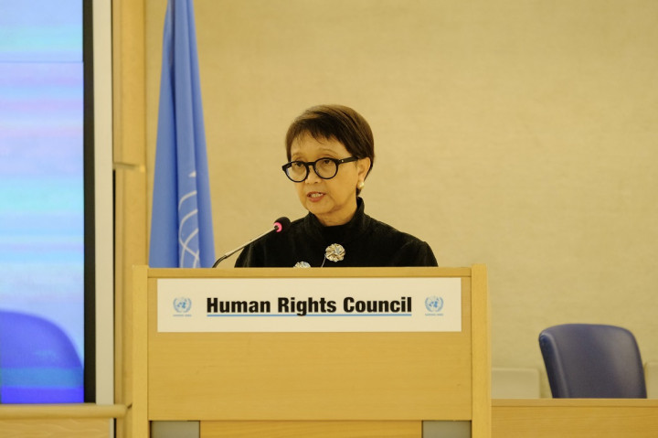 Menlu RI Ajak Negara-Negara Perkuat Komitmen terhadap HAM