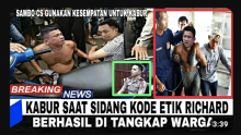 [Cek Fakta] Beredar Video Ferdy Sambo Babak Belur Saat Kabur dari Sidang Kode Etik Bharada E? Cek Faktanya