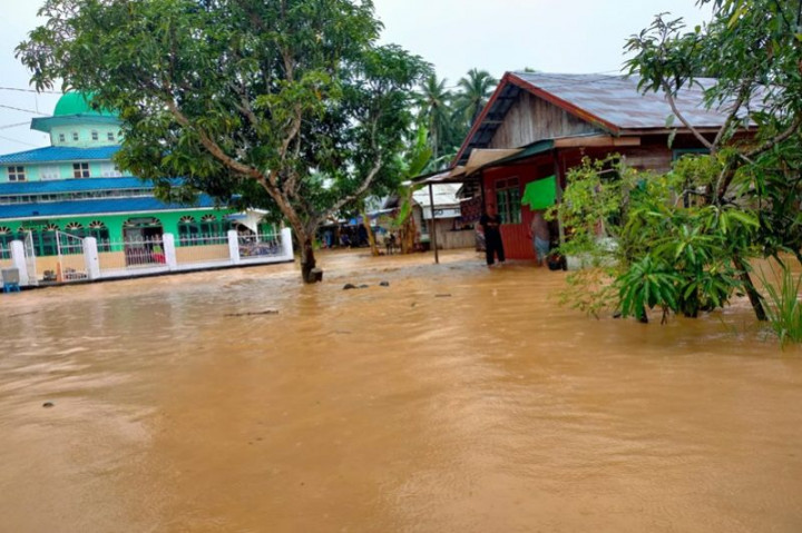 5 Kecamatan di Kabupaten Hulu Sungai Tengah Dikepung Banjir