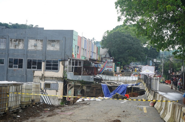 Akses Bogor-Sukabumi Dibuatkan Jembatan Darurat usai Diterjang Longsor