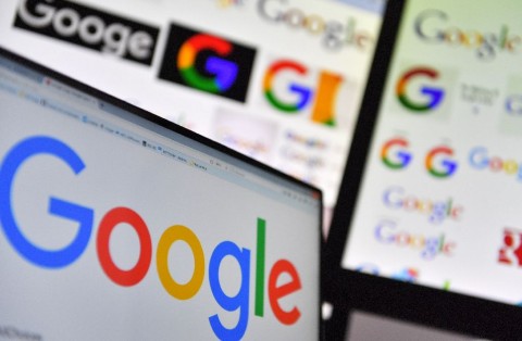 Pencharian di situs Google. Foto: AFP.
