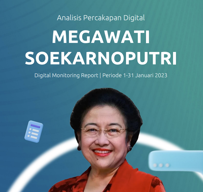 Sentimen Negatif Dominasi Percakapan Warganet Terkait Megawati