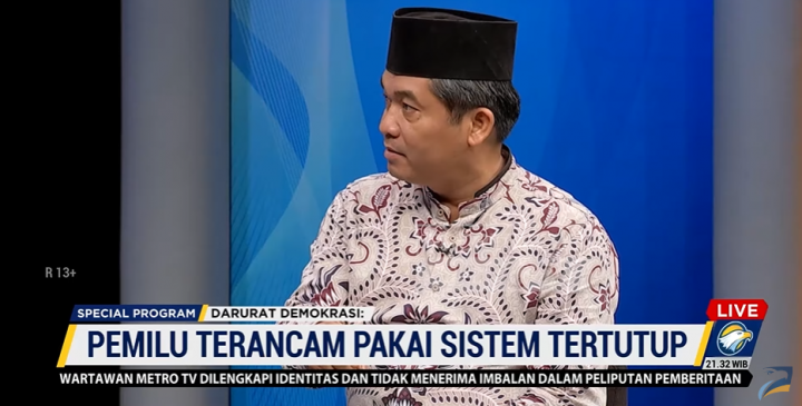 Ray Rangkuti: Pernah Diputuskan, MK Tidak Bisa Uji Kembali Sistem Pemilu