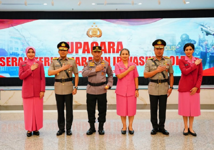 Ahmad Dofiri Dilantik Sebagai Irwasum Polri