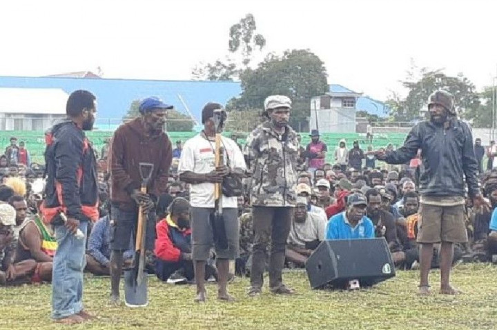 Mediasi Kerusuhan Sinakma Wamena Berlangsung Aman