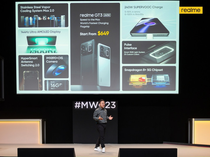 realme GT3 Resmi Muncul, Punya Daya Pengisian Tercepat 240W