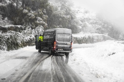 Cuaca Ekstrem Landa Spanyol, Suhu Mencapai Minus 15 Derajat Celsius