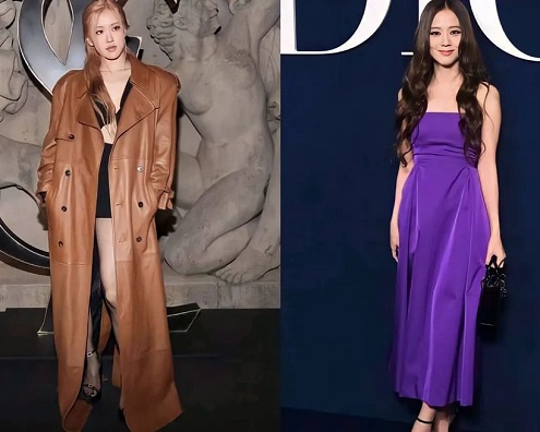 Tampil Terpisah, Gaya Jisoo dan Rosé BLACKPINK di Paris Fashion Week 2023 Jadi Sorotan