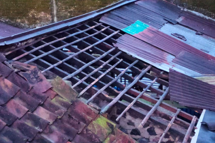 25 Rumah di Wonosobo Porak-Poranda Diamuk Puting Beliung