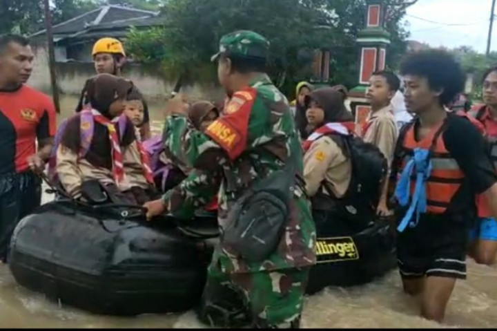 Sragen Terendam Banjir Luapan Bengawan Solo