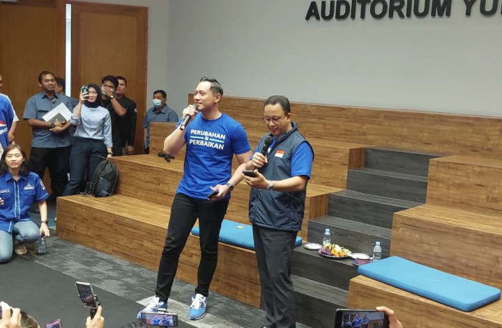 Momen AHY Tunjukan Kedekatan Bersama Anies