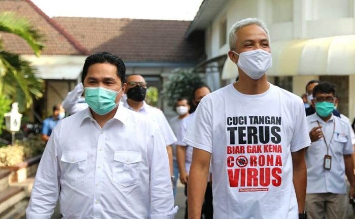 PAN dan PPP Condong ke Ganjar-Erick Thohir, Golkar Terbuka