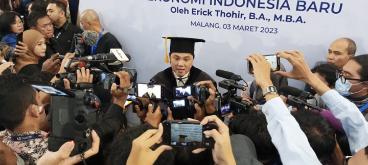 Soal Tragedi Kanjuruhan, Ketum PSSI Erick Thohir Bilang Begini!
