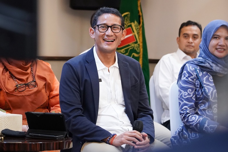 Menparekraf Sandiaga Uno. (Istimewa)