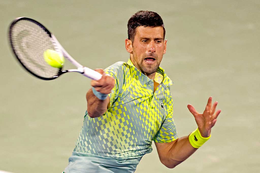 Tenis: Djokovic Melaju ke Babak Semifinal Dubai