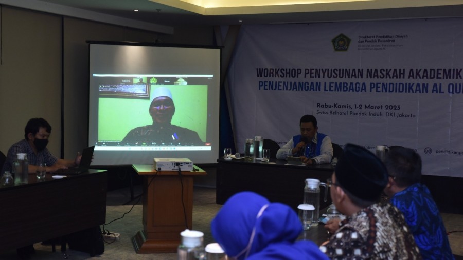 Workshop Penyusunan Naskah Akademik dan Penjenjangan Lembaga Pendidikan Al-Qur'an. DOK Kemenag