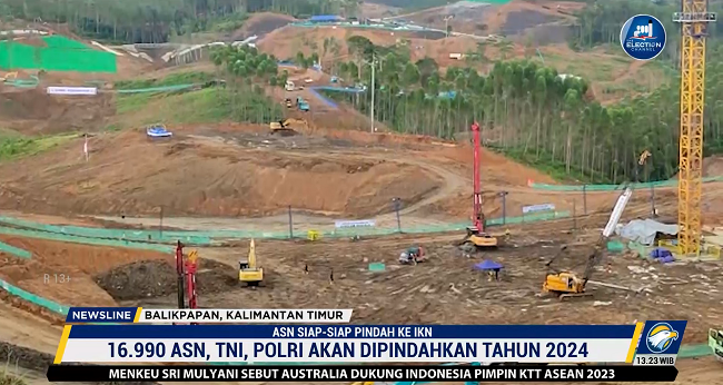 ASN siap-siap pindah ke IKN Nusantara. Foto: Dok/Screenshot Metro TV