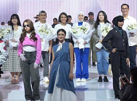 Kolaborasi LazLook x KOL x Brand Fashion Lokal. (Foto: Dok. Istimewa)