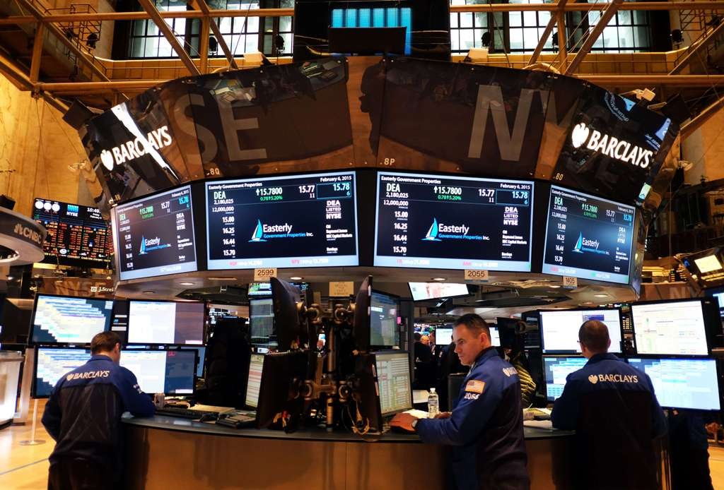 Ilustrasi Wall Street. Foto: AFP/Jewel