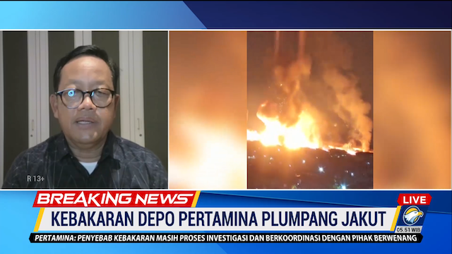 Depo Pertamina Plumpang Kebakaran Lagi, Komisi VII DPR: Bahaya 1 Harus Dipindahkan