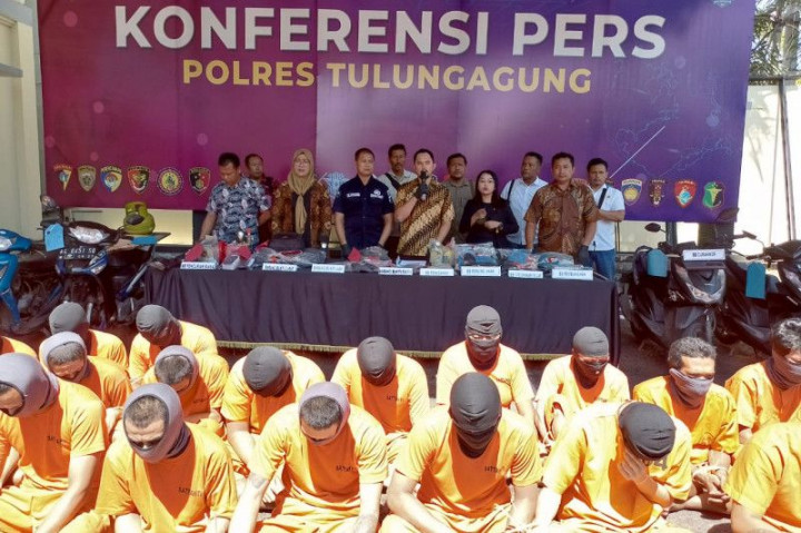 Kerap Saling Serang, 28 Pesilat di Tulungagung Dipastikan Dijerat Pidana