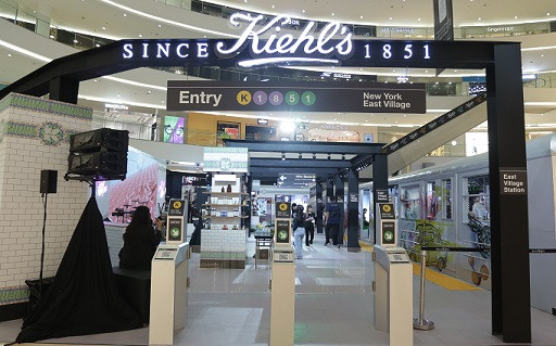 Kiehl’s Subway 1851 di Mall Senayan City, Jakarta. (Foto: Dok. Istimewa)