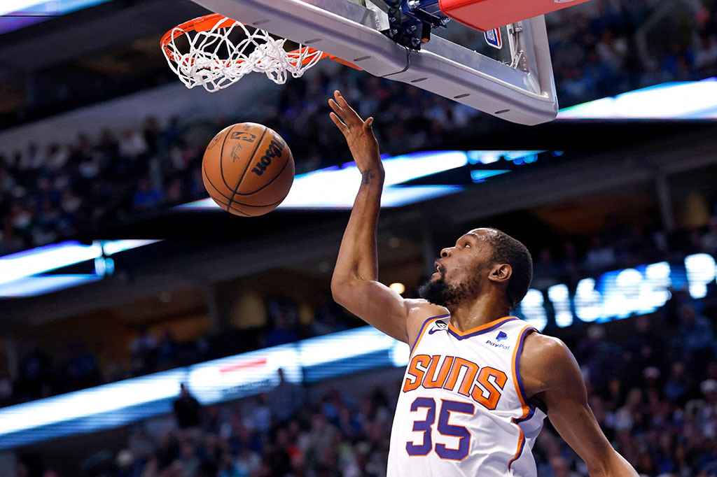 Durant Memukau Saat Suns Tenggelamkan Mavericks