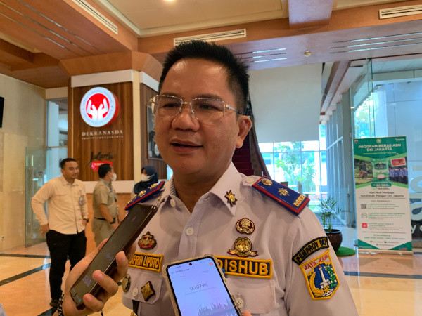 Kepala Dinas Perhubungan (Kadishub) DKI Jakarta, Syafrin Liputo. MI/Rona Marina Nisaasari