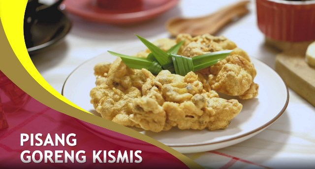 Buat takjil campuran antara pisang dengan kismis yuk, dijamin pasti enak deh! (Foto: Dok. Endeus TV)