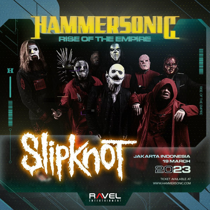 Slipknot Bawa 140 Orang ke Hammersonic, Termasuk Pasukan Khusus