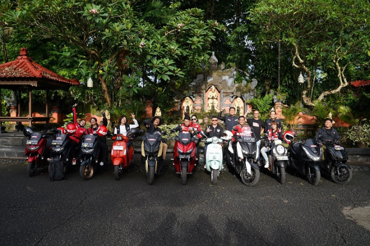 Motorcycle Enthusiast Touring 150 Km Rute Bali-Lombok, Ini Misinya
