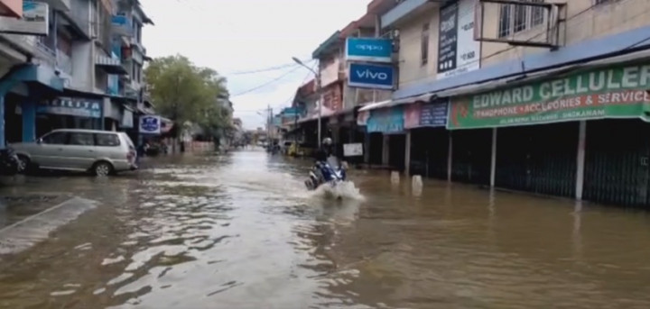 Banjir Rendam 5 Kecamatan di Kota Singkawang Kalimantan Barat