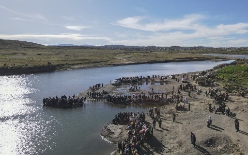 Kabur Dari Pengunjuk Rasa,  5 Tentara Peru Tewas Tenggelam