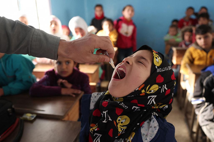 Suriah Kampanyekan Vaksin Kolera di Wilayah yang Dikuasai Pemberontak