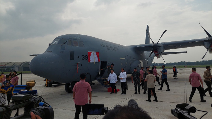Jokowi: Indonesia Pesan 5 Pesawat Super Hercules, Datang Bertahap Hingga 2024