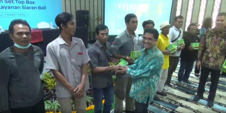 Siaran Analog Berakhir, Kominfo Bagi-bagi 34 Ribu STB di Bali