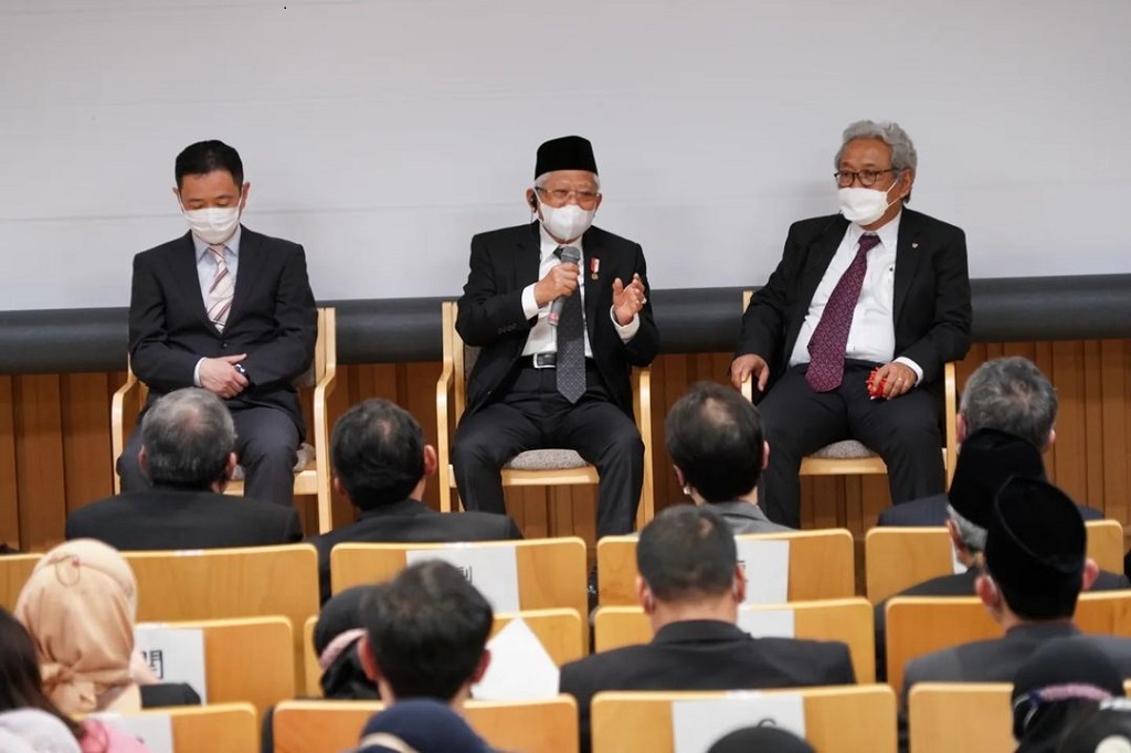 Wapres Berikan Kuliah Umum di Universitas Kyoto