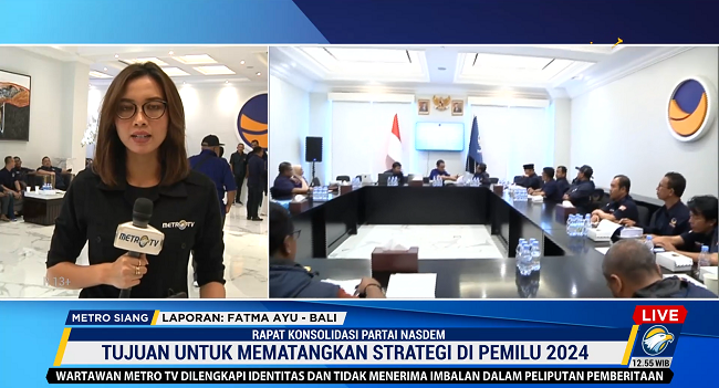 Partai NasDem Gelar Rapat Konsolidasi dan Koordinasi di Bali