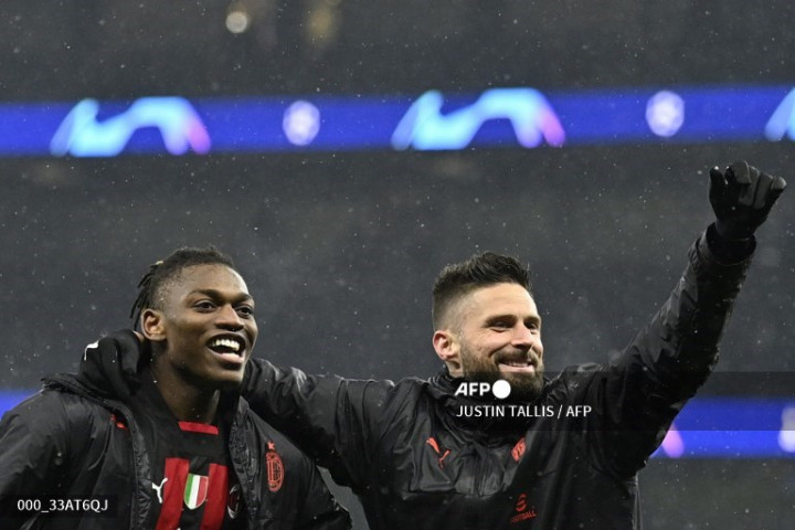 Tahan Imbang Spurs, AC Milan Lolos ke Perempat Final