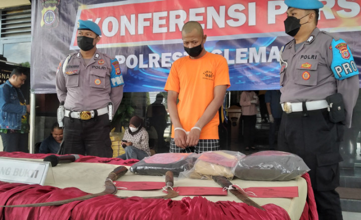 Perkara Dipalak Rp20 Ribu, Warga Sleman Bunuh Teman Tongkrongan