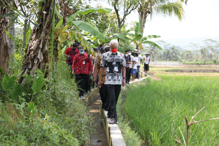 Bantuan Irigasi di Kendal Tingkatkan Kualitas dan Kuantitas Panen Petani